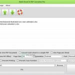 Batch Excel to PDF Converter Pro 1.3