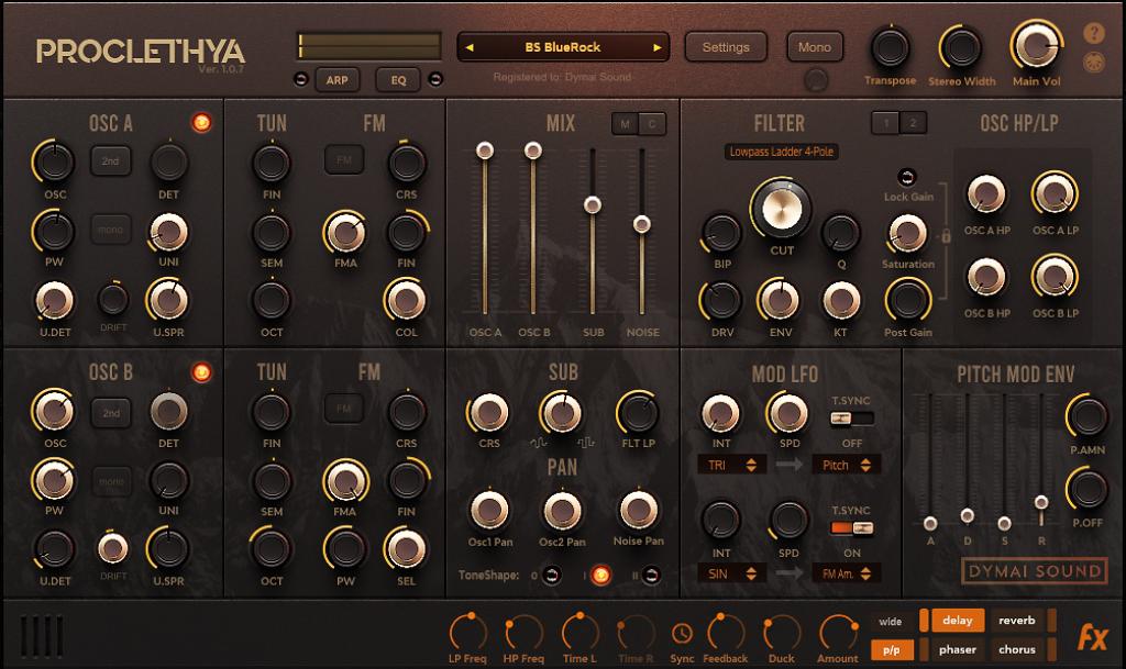 Dymai Sound Proclethya v1.0.9