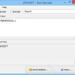 VovSoft Text Decoder And Encoder 2.0